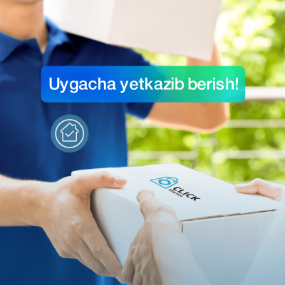 Kuryer orqali uygacha yetkazib berish!