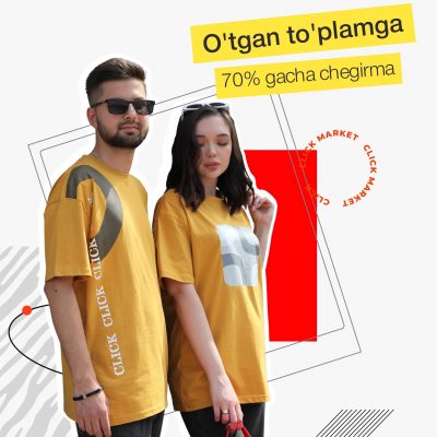 О’tgan to’plamga 70% gacha chegirmalar e’lon qilamiz!